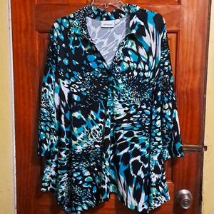 Pretty plus size tunic